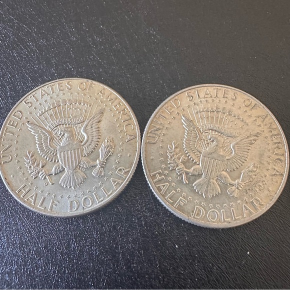 1964 Kennedy Half Dollar Silver Coins Lot of 2 – 90% Silver Bullion - Picture 4 of 9